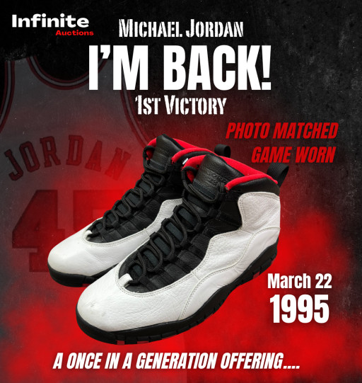 Own the Sneakers from Jordan's First "I'm Back" Victory-His Last Game at the Old Boston Garden