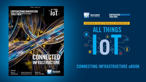 Mouser Electronics Releases New All Things IoT eBook Looking at the Future of Connected Infrastructure