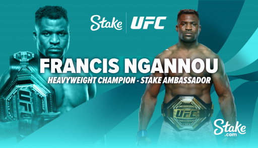 Stake.com Joins Forces With UFC Champion Francis Ngannou