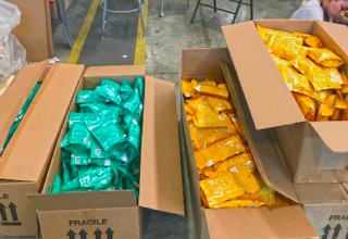 Shipment from Products on the Go to Hurricane Harvey victims