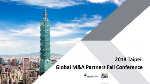 Global M&A Partners' Fall Conference took place in Taipei on Nov. 19 and 20