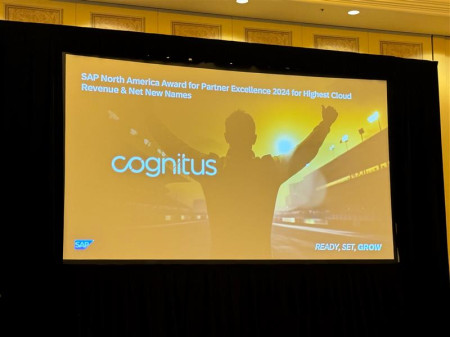 Cognitus Wins SAP NA Partner Excellence Award