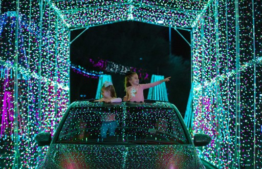 The World's Largest Drive-Through Animated  Light Show Debuts in Georgia