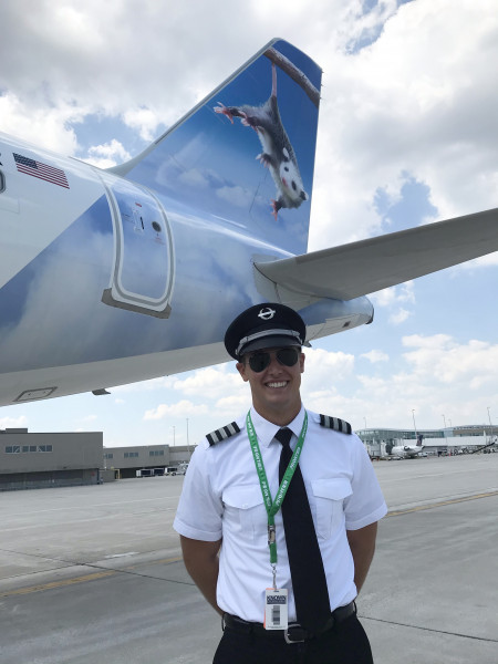 ATP Graduate and Frontier Airlines First Officer Walter Copeland III
