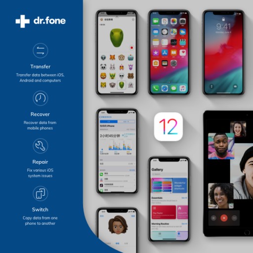 dr.fone Came Out With an Ultimate iOS 12 Update Guide to Aid Users Data Safety