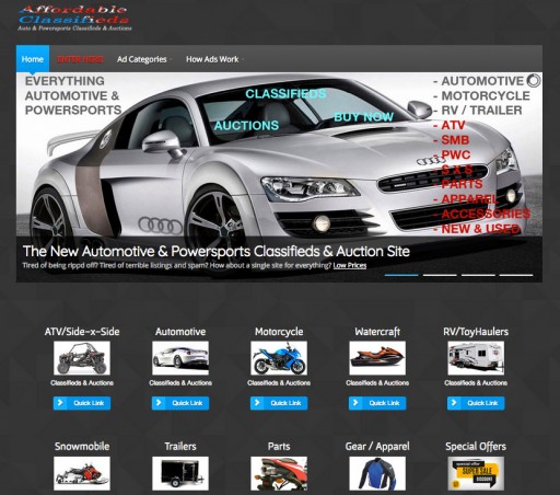 New Classifieds and Auction Website  AffordableClassifieds.com Takes on eBay and Craigslist