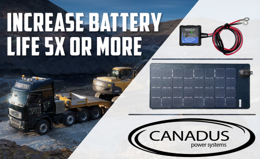 Canadus Power Systems and Merlin Solar Provide a New Method to Maintain Charged Batteries by Melding Two Proven Technologies