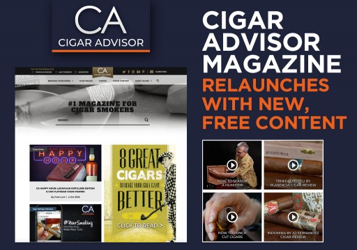 Cigar Advisor Magazine Relaunches With New, Free Content
