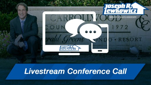 Tampa Realtor Joe Lewkowicz Launches Livestream Conference Call