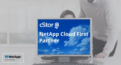 cStor Accepted Into NetApp Cloud First Partner Program