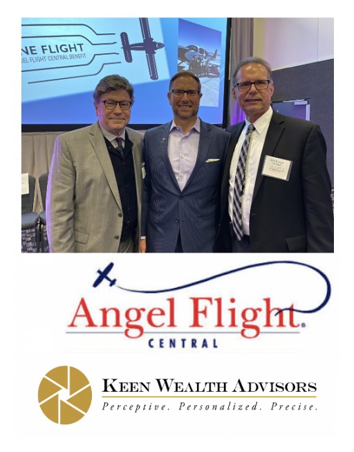 Keen Wealth Advisors Supports Angel Flight Central's Annual Benefit Gala as Lead Sponsor