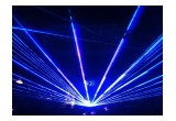 Laser beams heighten the energy at church and motivational special events
