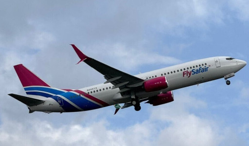 AELF Leases Third 737-800 to FlySafair