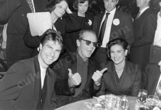 Tom Cruise, Jack Nicholson and Demi Moore photo by Peter Borsari