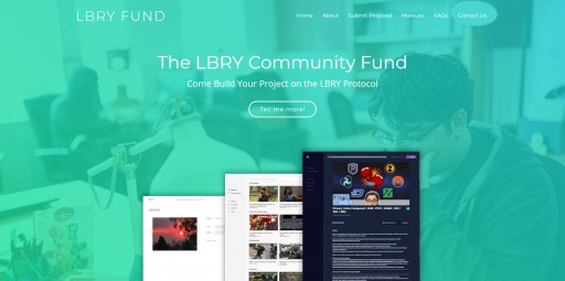 LBRY Inc. Announces Launch of LBRY.fund, Awards First Community Grant to LBRY-C