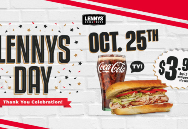 Lennys Day Thank You Celebration - October 25