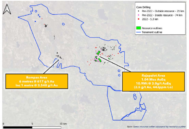 Mawson Gold Limited, Monday, May 9, 2022, Press release picture