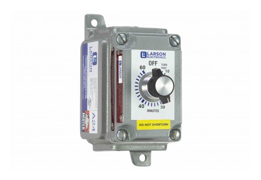 Larson Electronics Releases Explosion-Proof Timer Switch, 60-Minute Timer, DPST Switch, 24V AC/DC