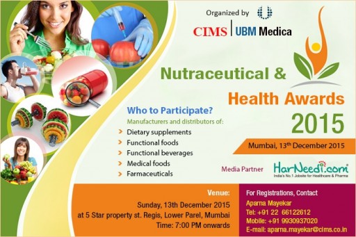 Nutraceuticals & Health Awards 2015