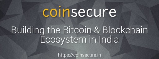 India's Leading Bitcoin Exchange Coinsecure Has Raised Over $1.2 Million in Ongoing Fund-Raising Campaign