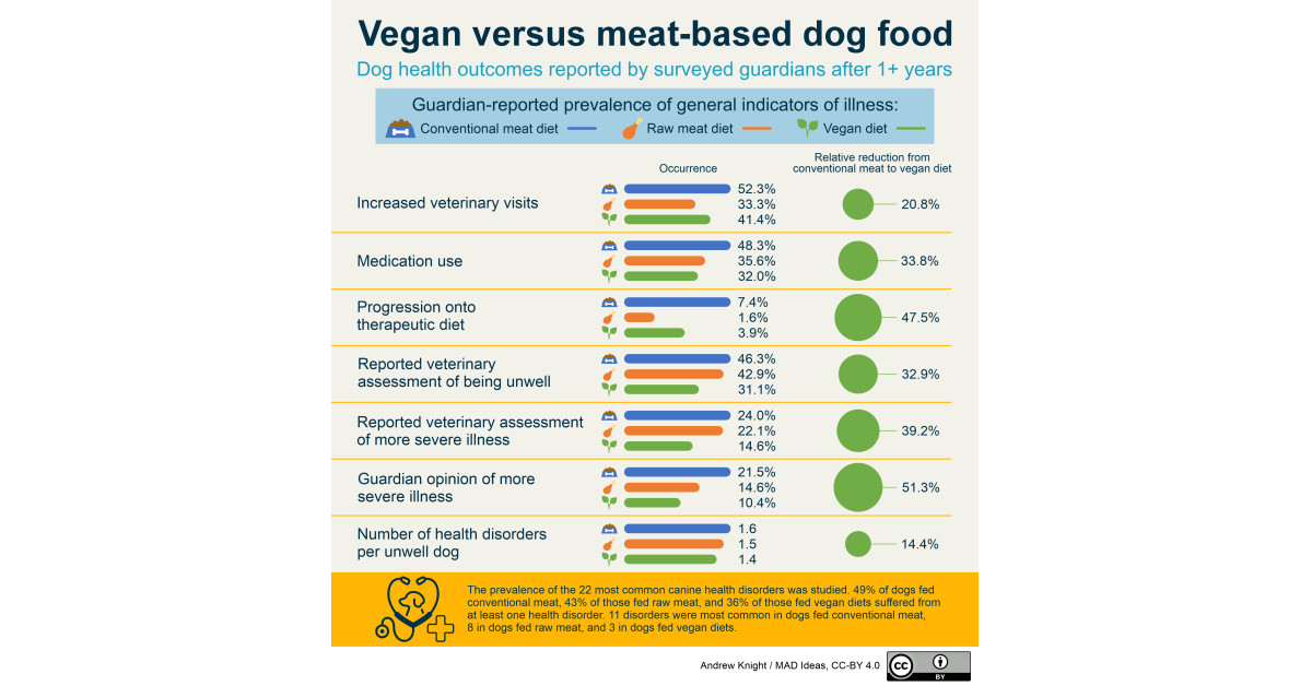 How Much Do Vegan Diets Improve the Health of Dogs?