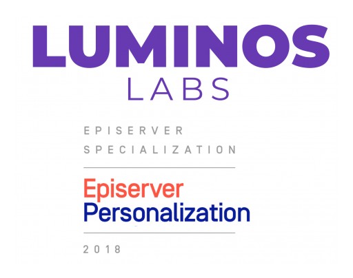 Luminos Labs Earns Partner Specialization in Episerver Personalization