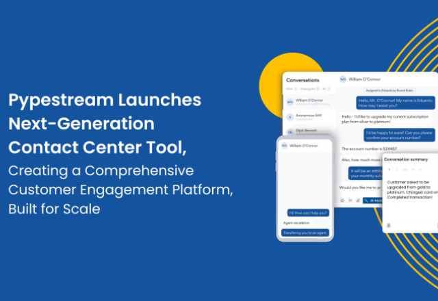 Contact Center by Pypestream Announcement