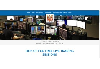 Cambridge Trading Academy Website