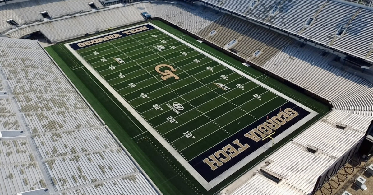 Georgia Tech Upgrades to FieldTurf Vertex CORE at Historic Bobby Dodd