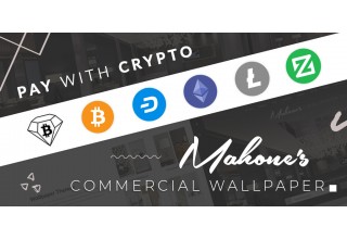 Mahone's Commercial Wallpaper Supported Cryptocurrencies