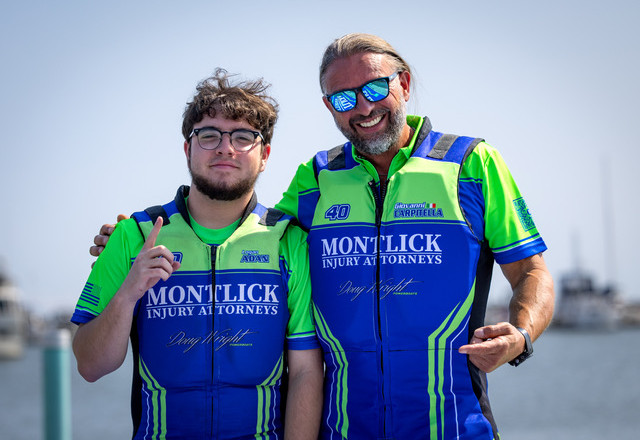 Team Montlick Driver Logan Adan and Throttleman Giovanni Carpitella