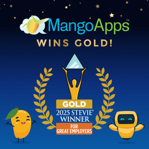 MangoApps Wins Gold Stevie(R) Award for Employee Relations Solution Provider of the Year