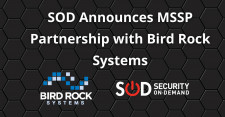SOD announcing partnership with Bird Rock Systems