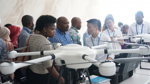 Delegation of Zanzibar and Lesotho Officers Visited JTT Technology for Drone Technology Exchange