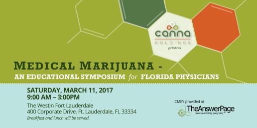 Physicians Gather for Medical Marijuana Educational Symposium as Legislative Session Starts This Week