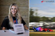 US Formula Pro Driver Lindsay Brewer