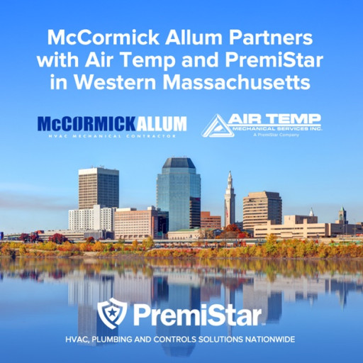 McCormick Allum Partners with Air Temp Mechanical and PremiStar in Western Massachusetts