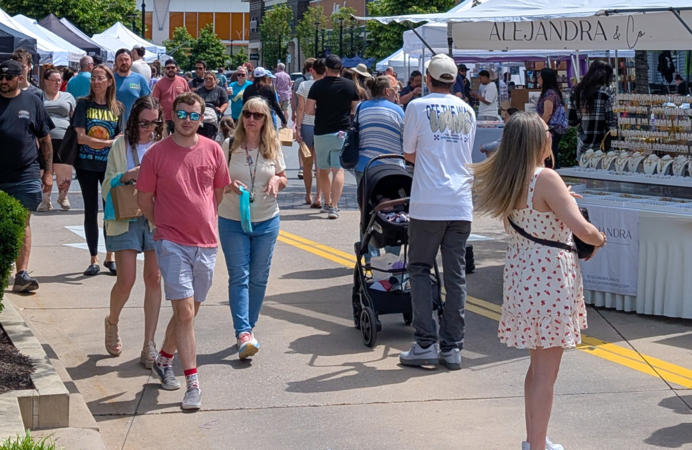Visitors Shopping Small Business 