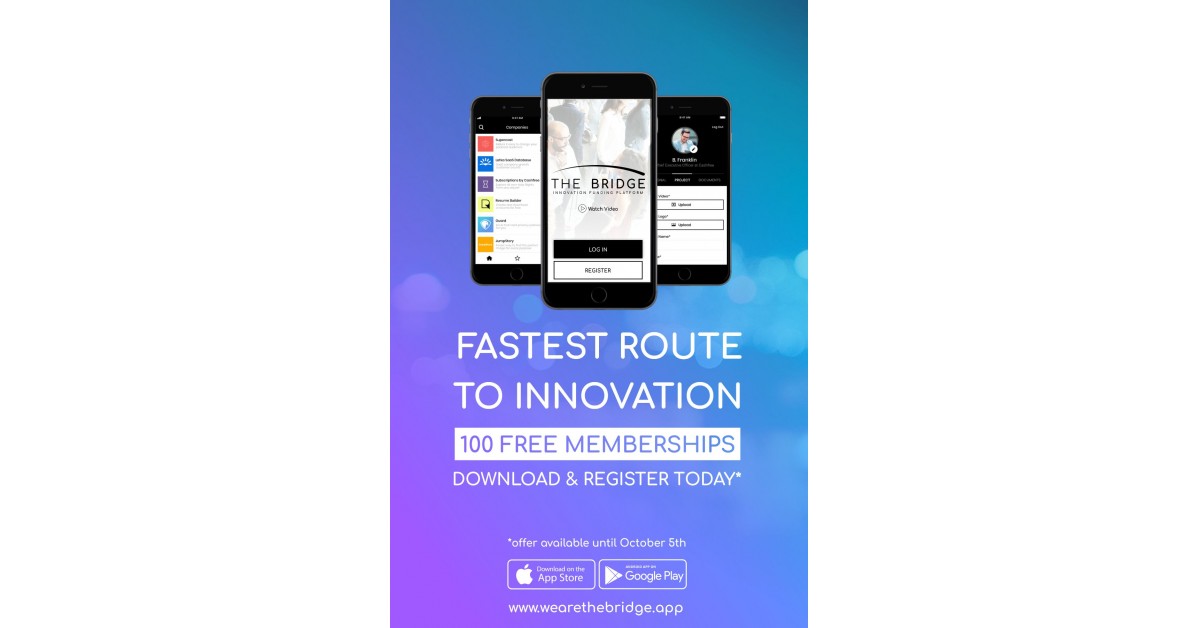 THE BRIDGE APP - A Digital Solution for Funding Innovation | Newswire