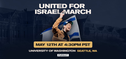 Pursuit Church Announces ‘United for Israel’ Rally at the University of Washington