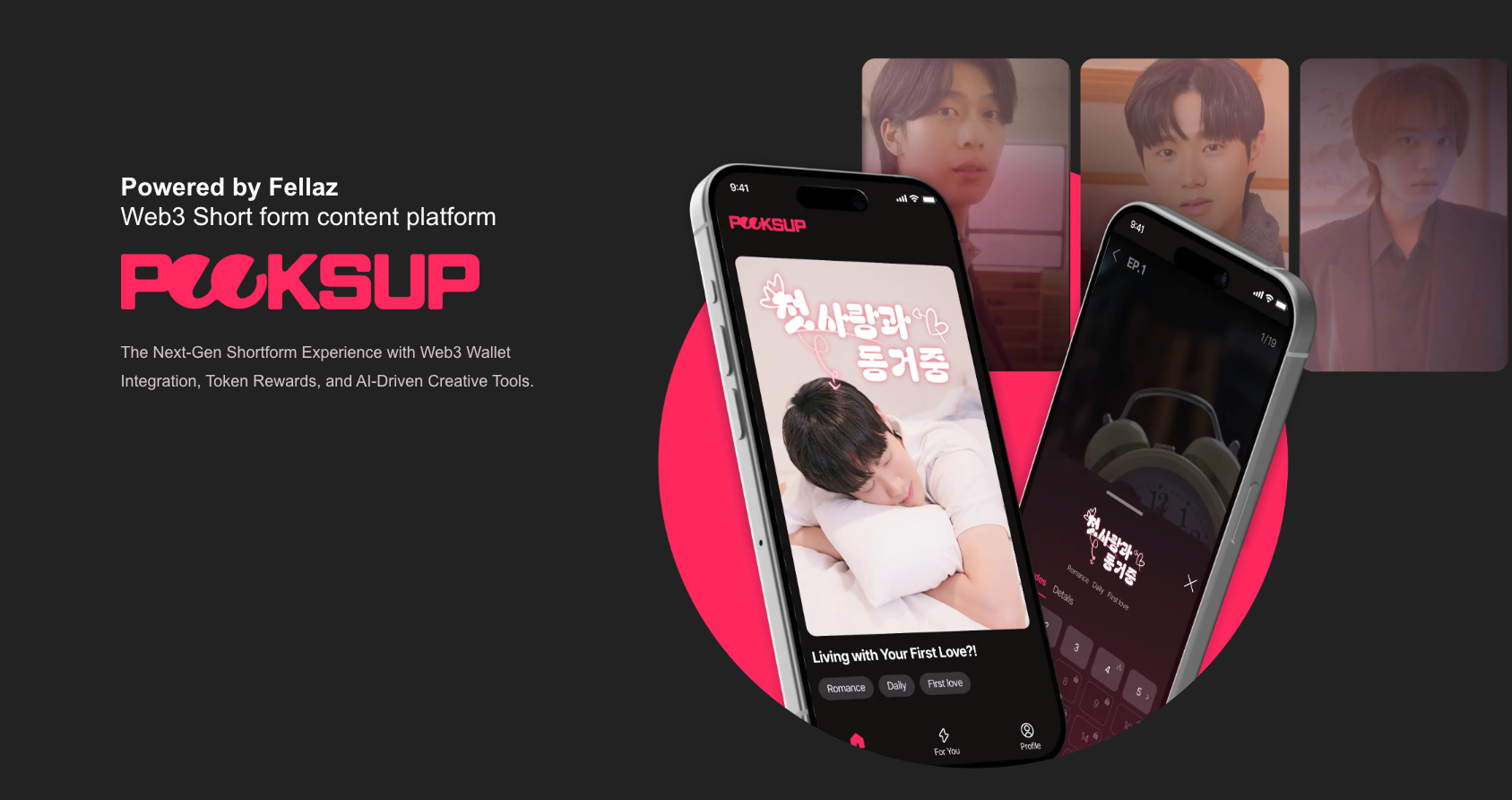 Next-Gen Web3 Short-Form Content Platform PEEKSUP Powered by Fellaz 