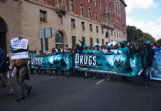 100-Man March in Pretoria