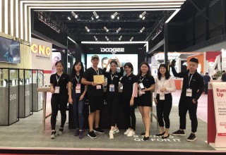 The Doogee Team at the Autumn Global Sources Mobile Electronics Fair 