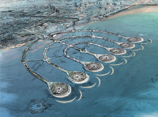 The Menorah Islands Project: 9 Artificial Islands Aim to Bring Real Change to the Coast of Israel