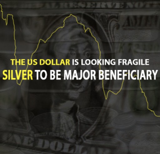 The US Dollar Is Looking Fragile - Silver to Be Major Beneficiary