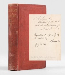 Military Bridges by Herman Haupt - Inscribed by President Lincoln