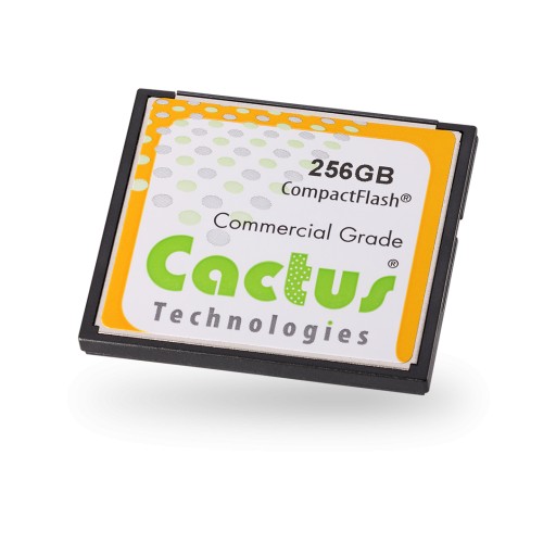 Cactus Technologies Launches New CF, SD, CFast, mSATA and 2.5" SATA SSD Products