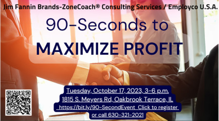 90 Seconds to Maximize Profit Leadership Event