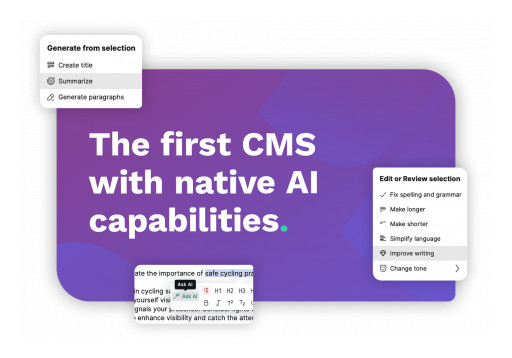 Kontent.ai Introduces Industry's First CMS With Native AI Capabilities