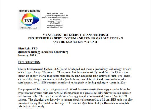 New Independent Lab Test Shows Measurable Energy Transfer from EES Hypercharger Technology